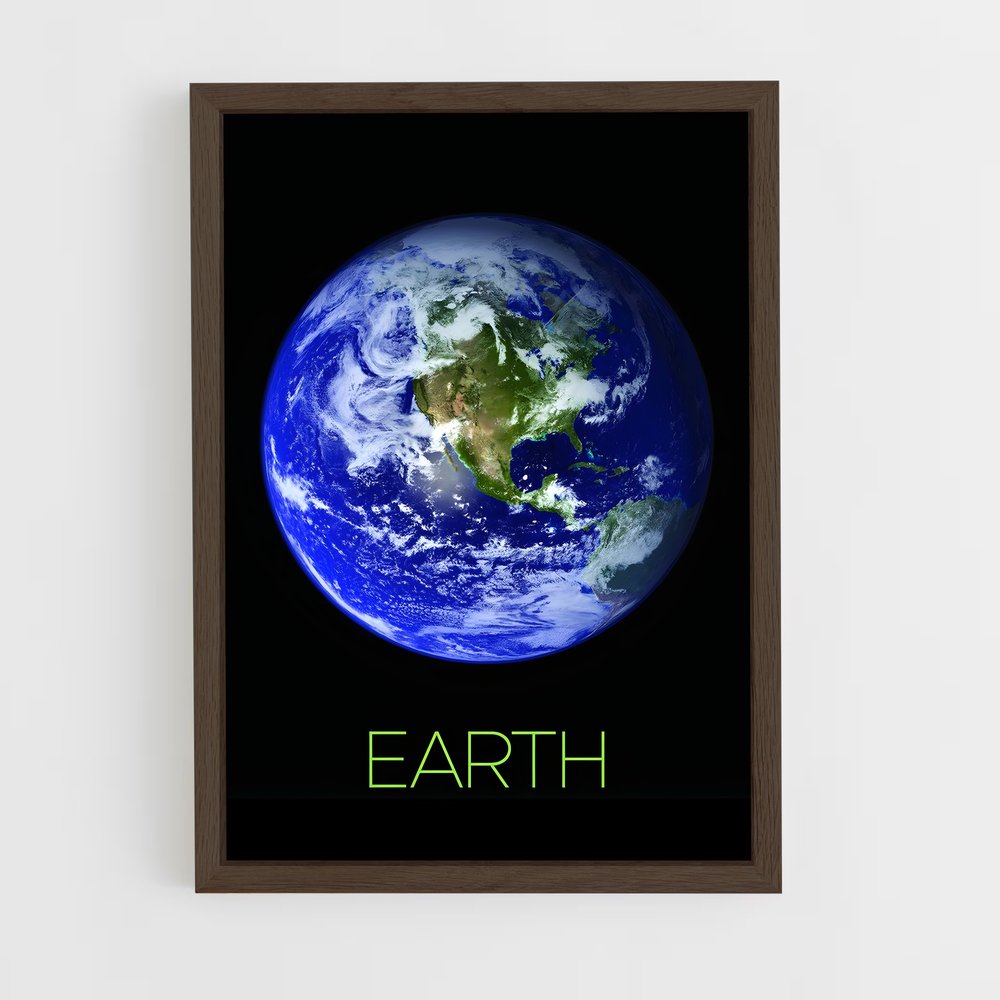 Poster Planète Terre (vue 5)