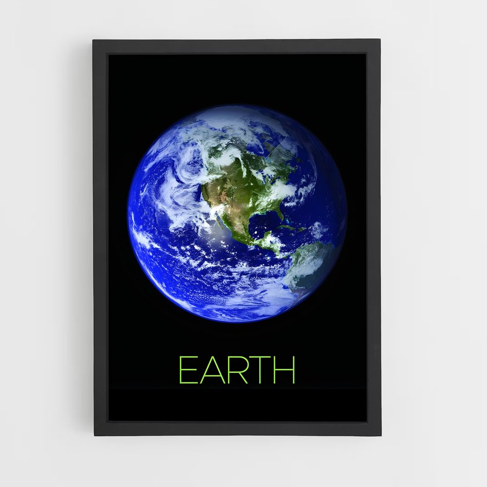 Poster Planète Terre (vue 2)
