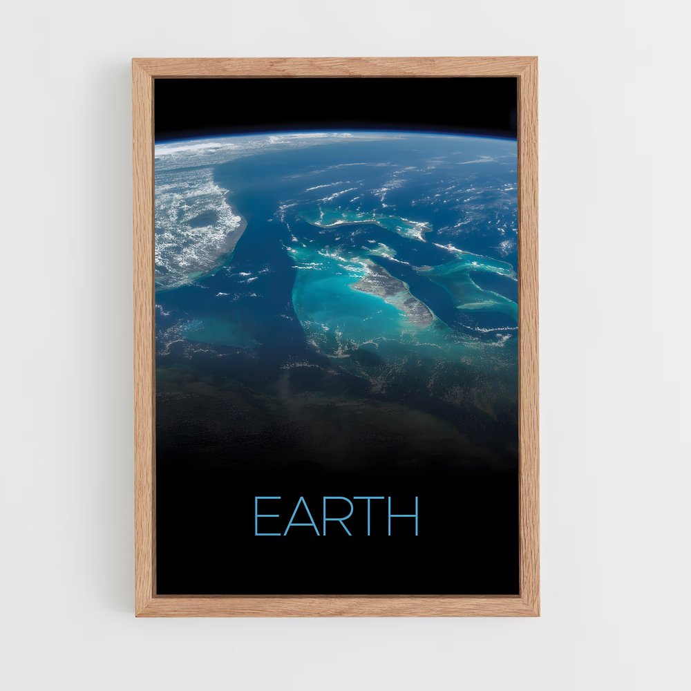 Poster Terre Océan (vue 4)