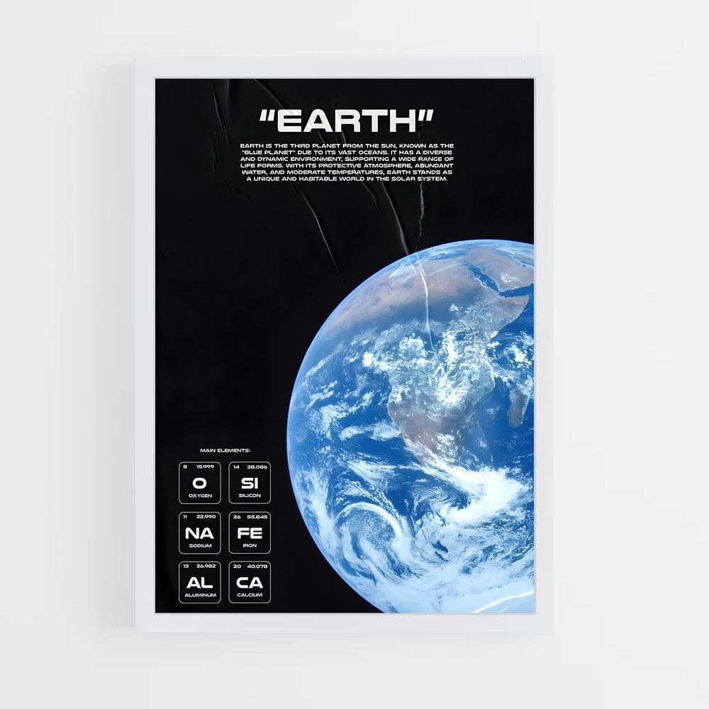 Poster Terre Éléments (vue 3)