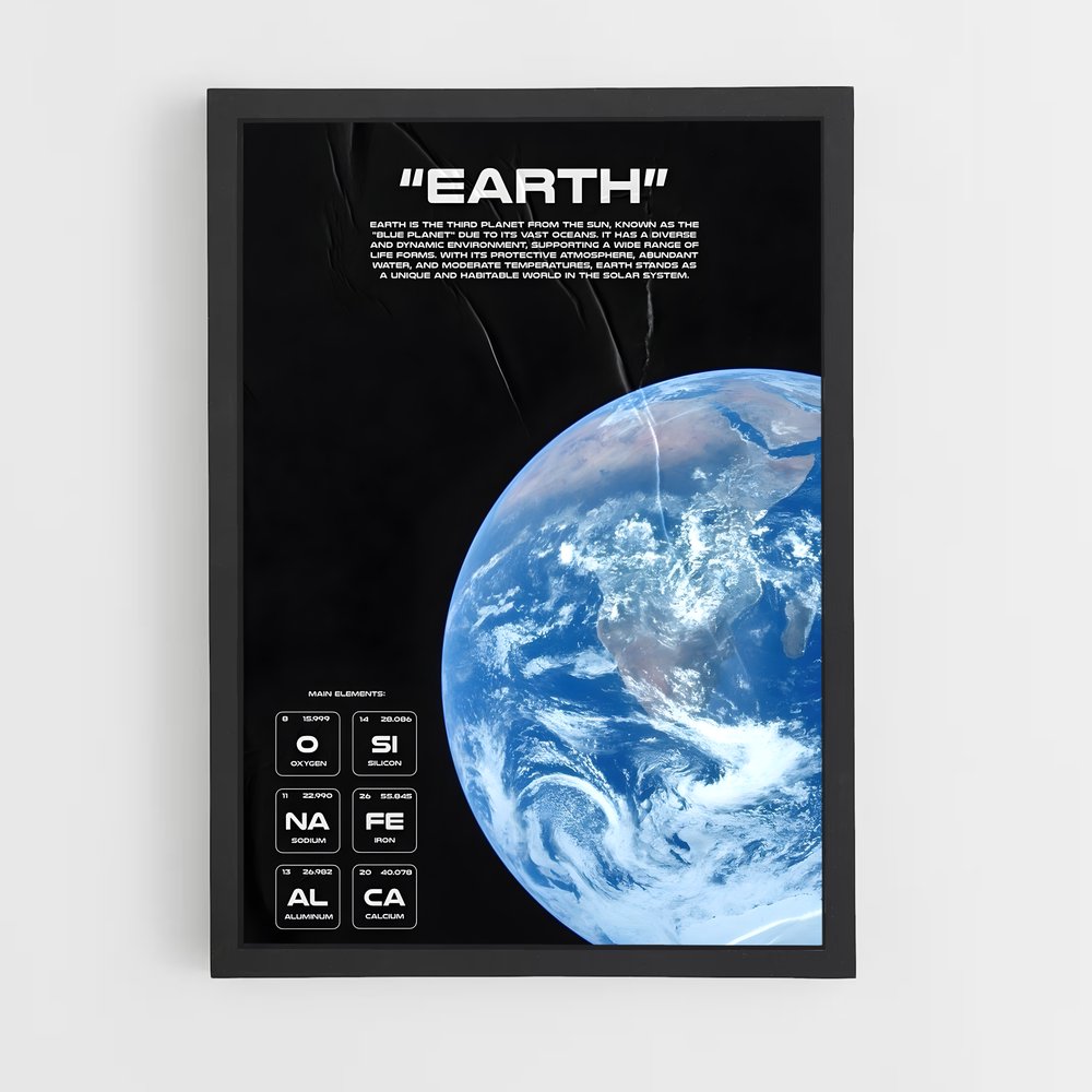 Poster Terre Éléments (vue 2)