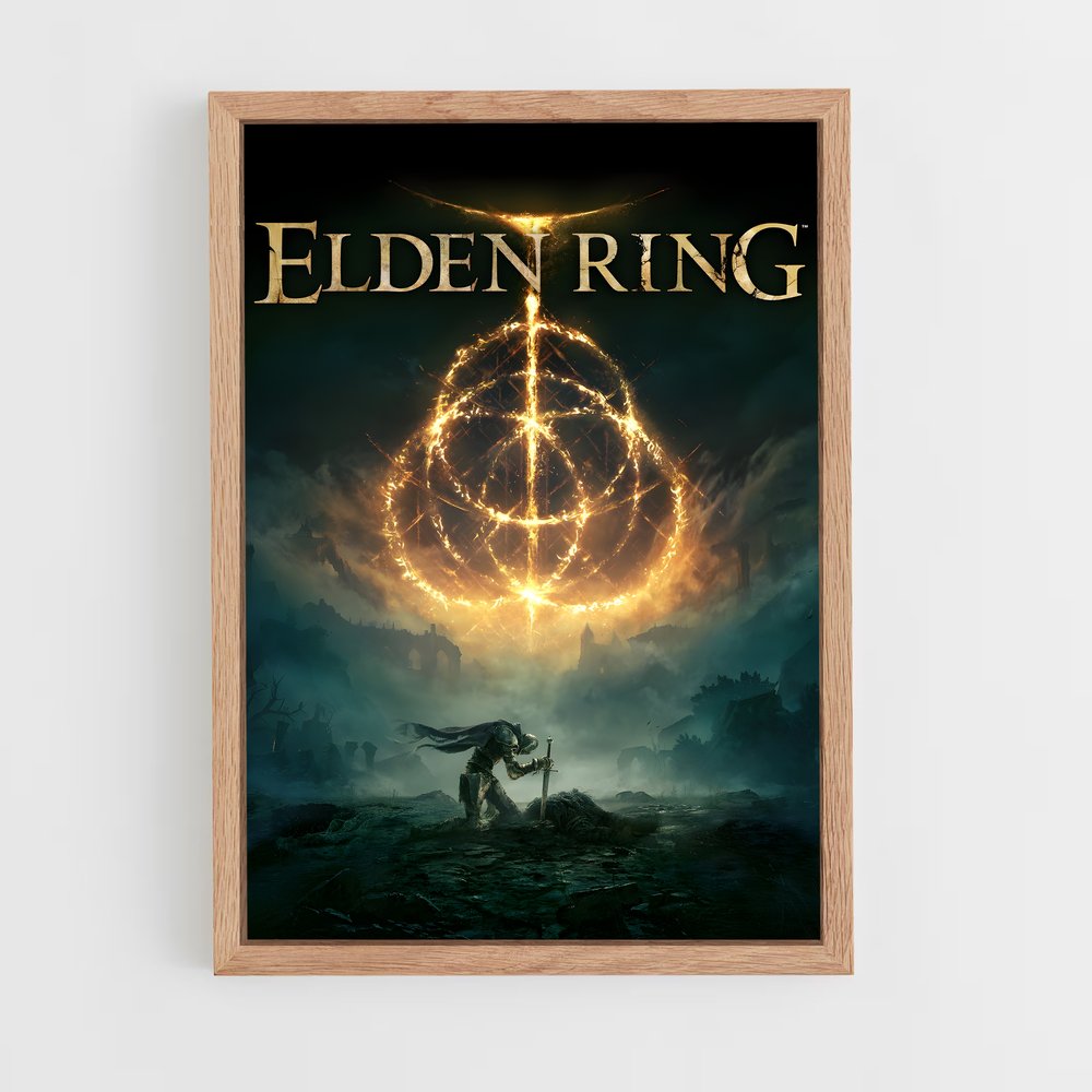 Poster Elden Ring Héro (vue 4)
