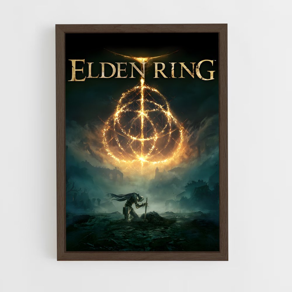 Poster Elden Ring Héro (vue 5)