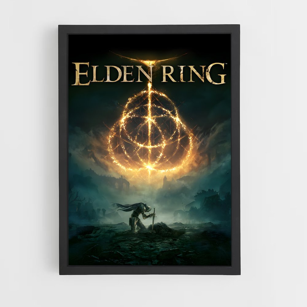 Poster Elden Ring Héro (vue 2)