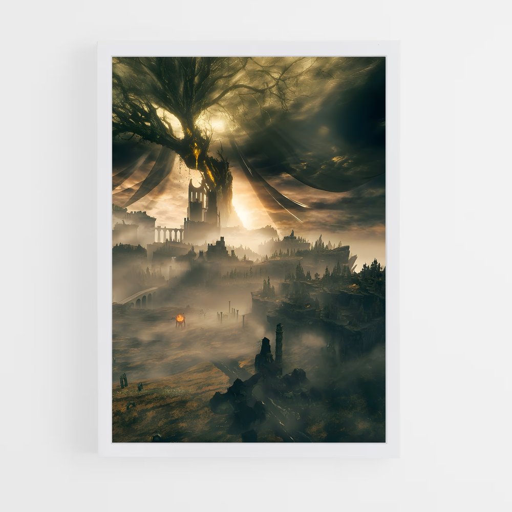 Poster Elden Ring Chateau (vue 3)