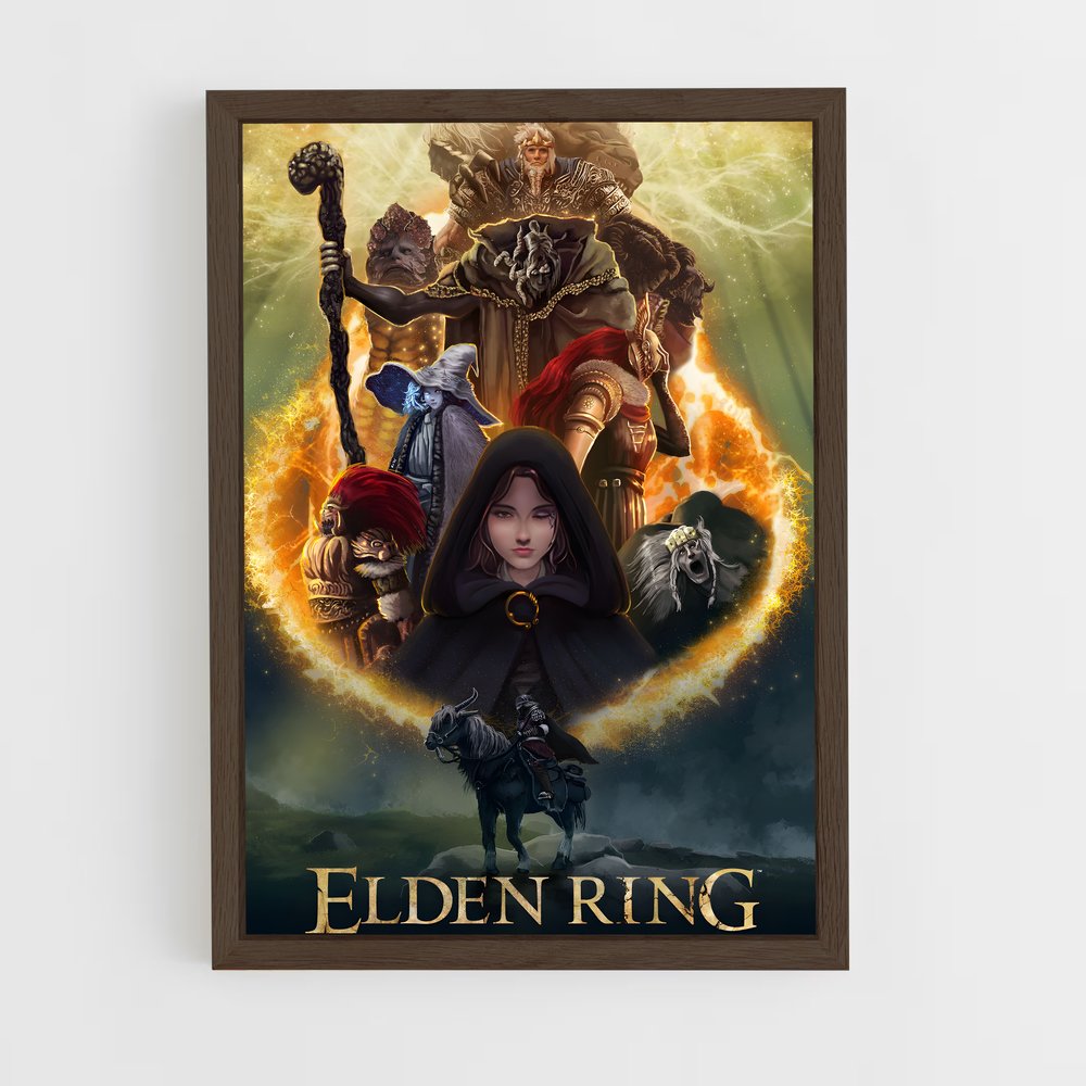Poster Elden Ring Personnages (vue 5)