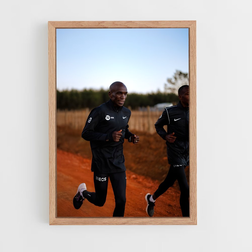 Poster Eliud Kipchoge Sponsor – affiche Jeux Olympiques (vue 4)
