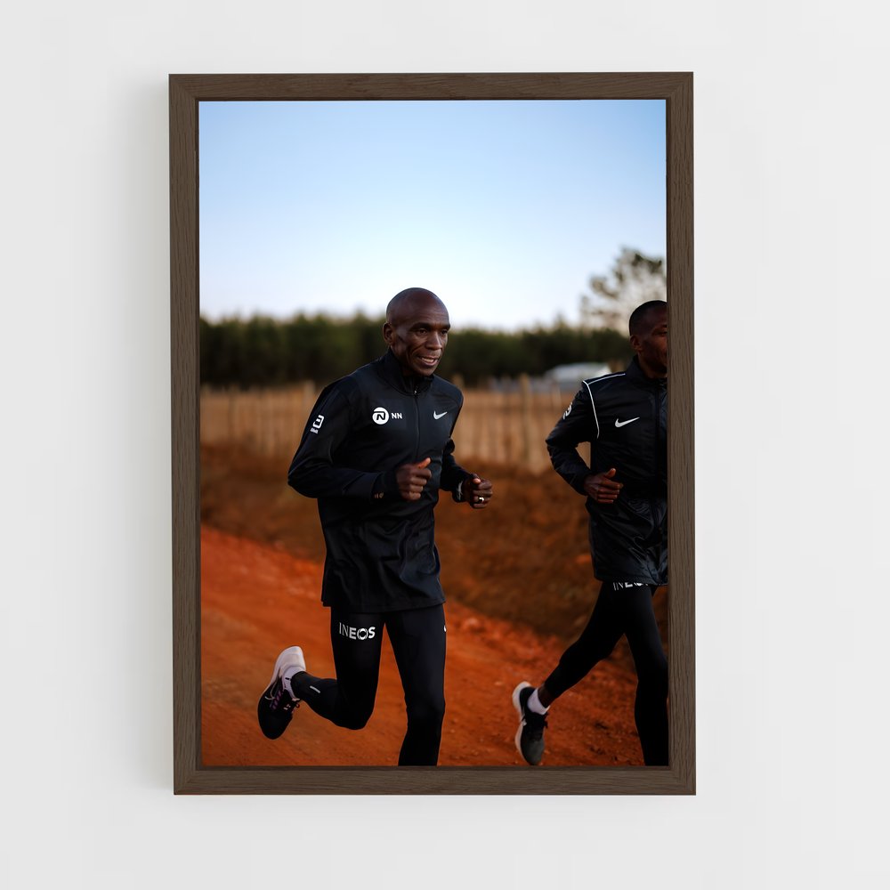 Poster Eliud Kipchoge Sponsor – affiche Jeux Olympiques (vue 5)