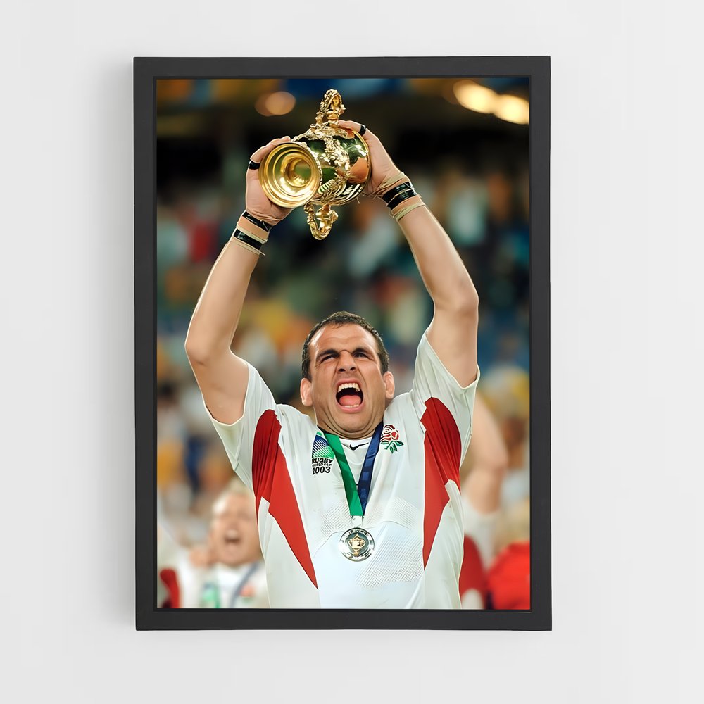 Poster England Rugby Coupe (vue 2)