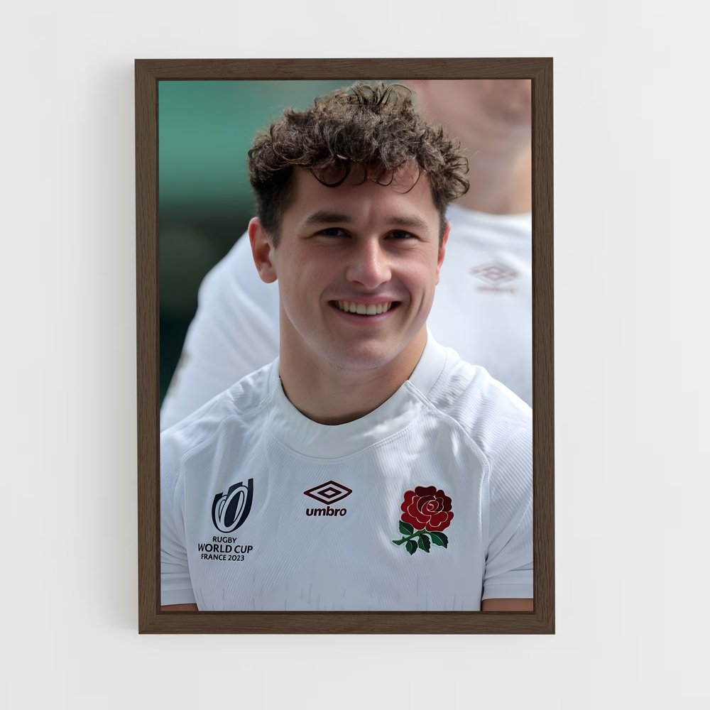 Poster Portrait England Rugby (vue 5)