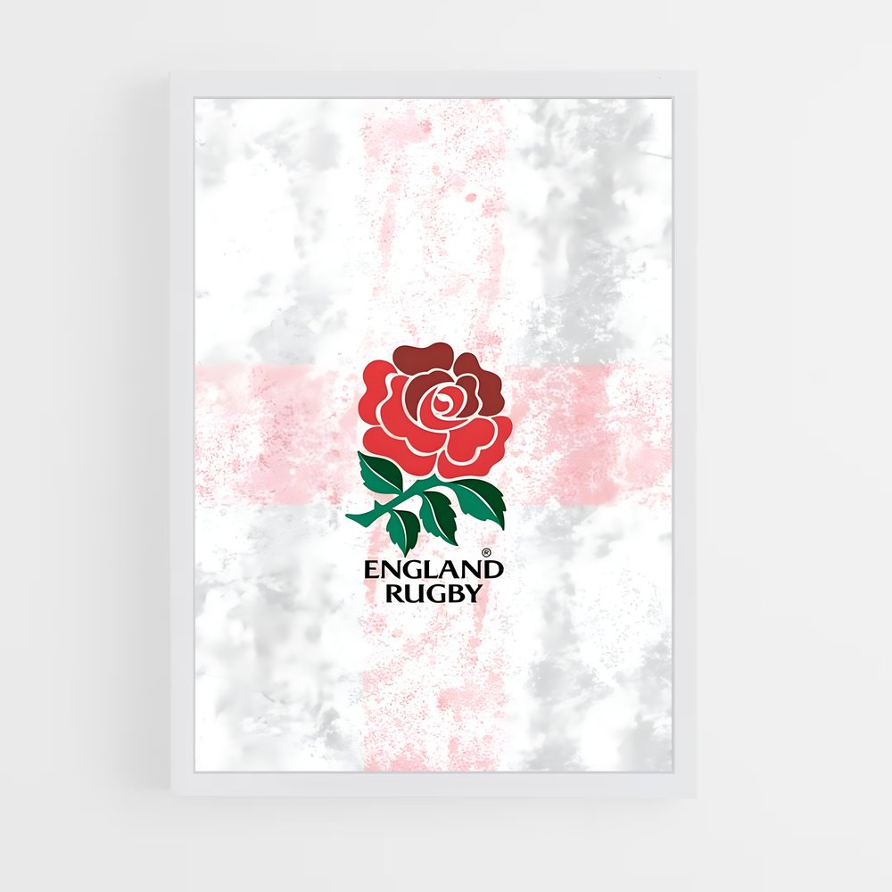 Poster Logo England Rugby (vue 3)