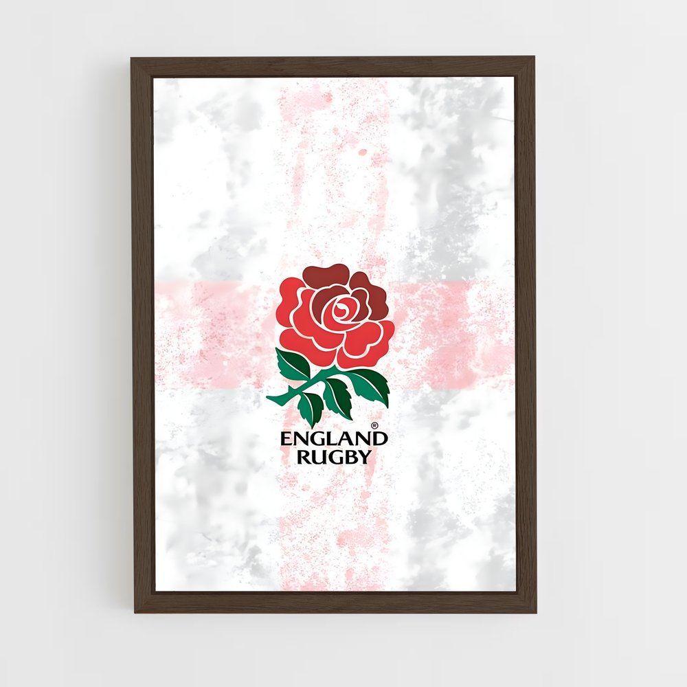 Poster Logo England Rugby (vue 5)