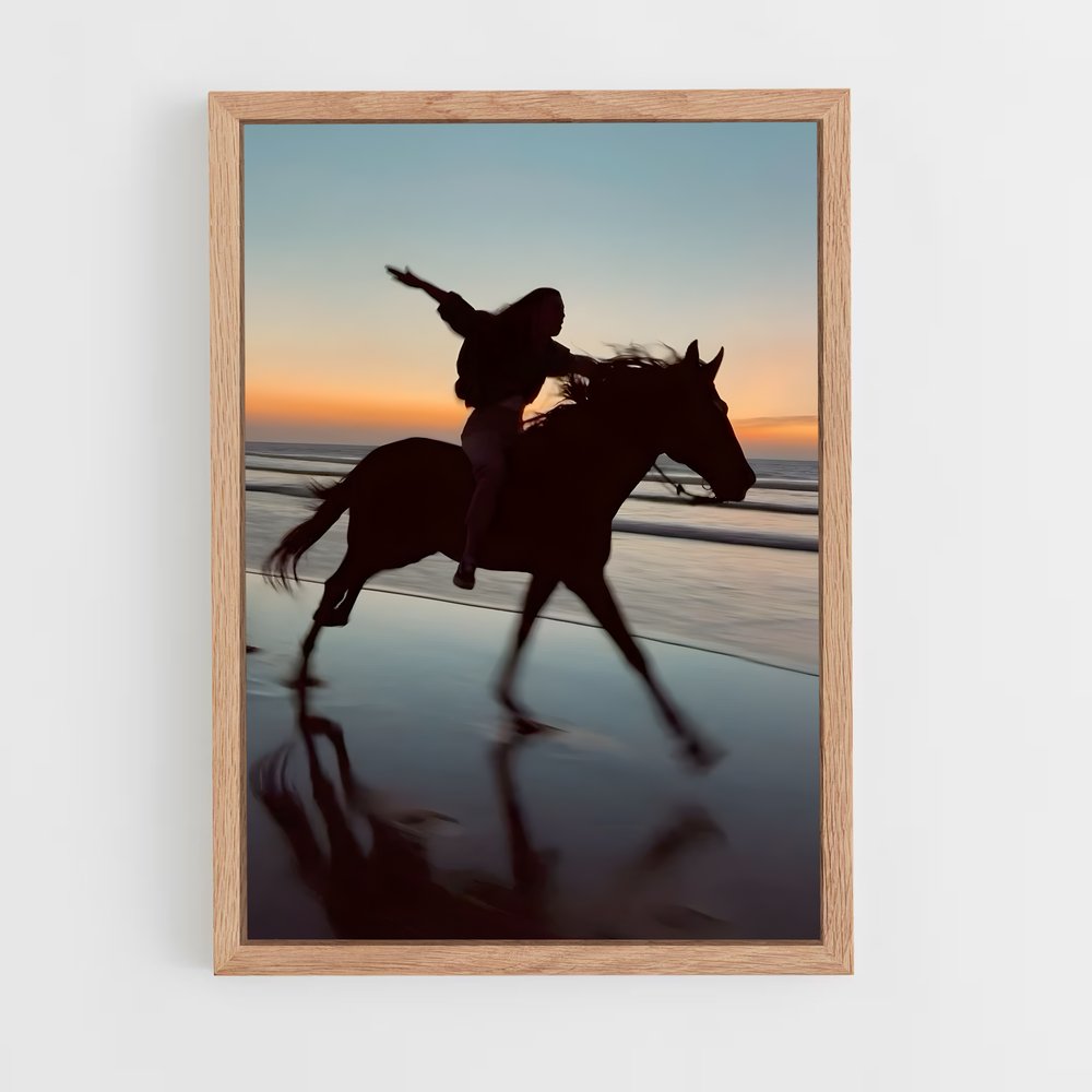 Poster Équitation à cru (vue 4)