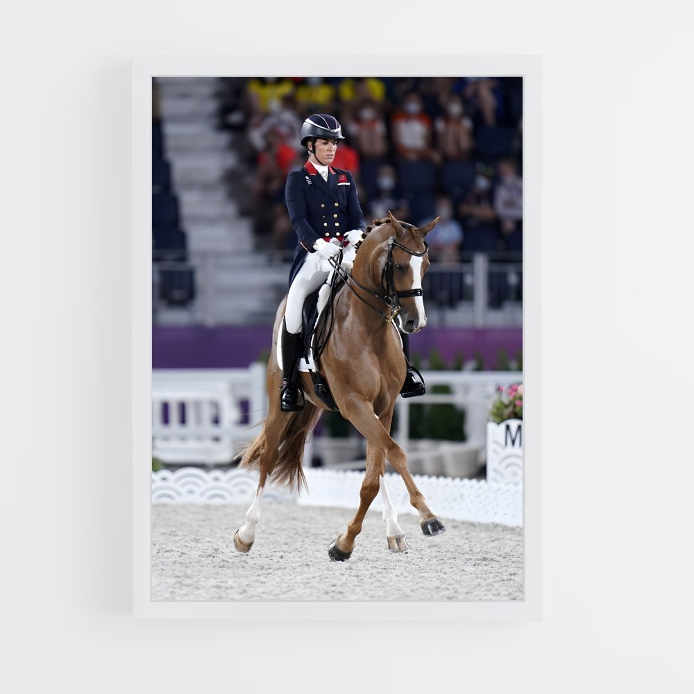 Poster Équitation Concours (vue 3)
