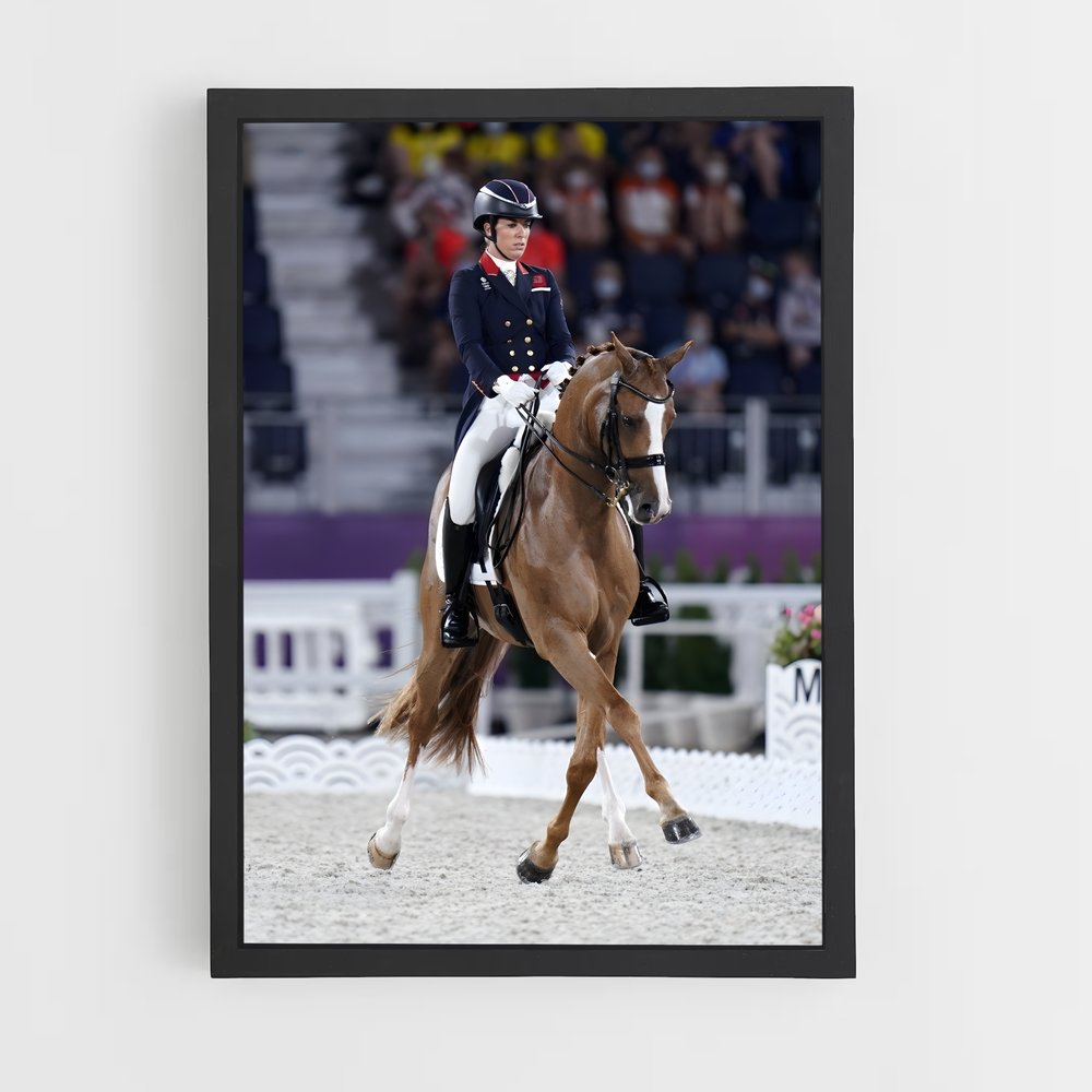Poster Équitation Concours (vue 2)