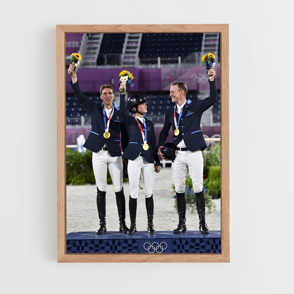 Poster Équitation Champions (vue 4)
