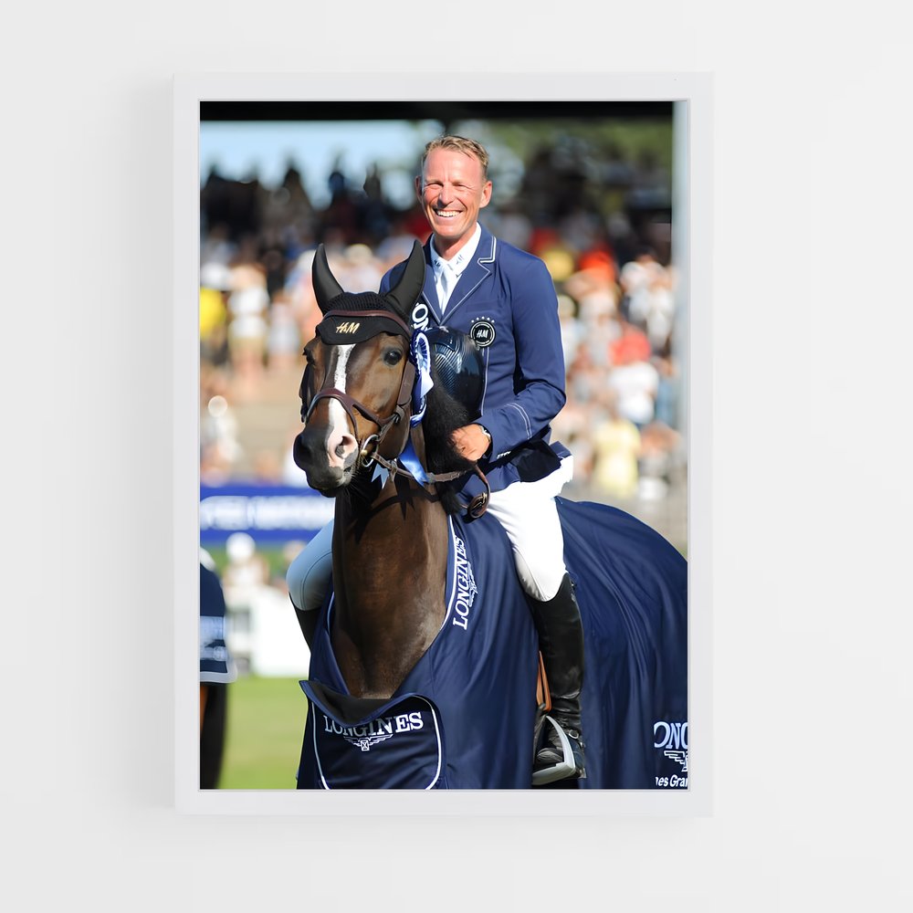 Poster Équitation Jeans (vue 3)