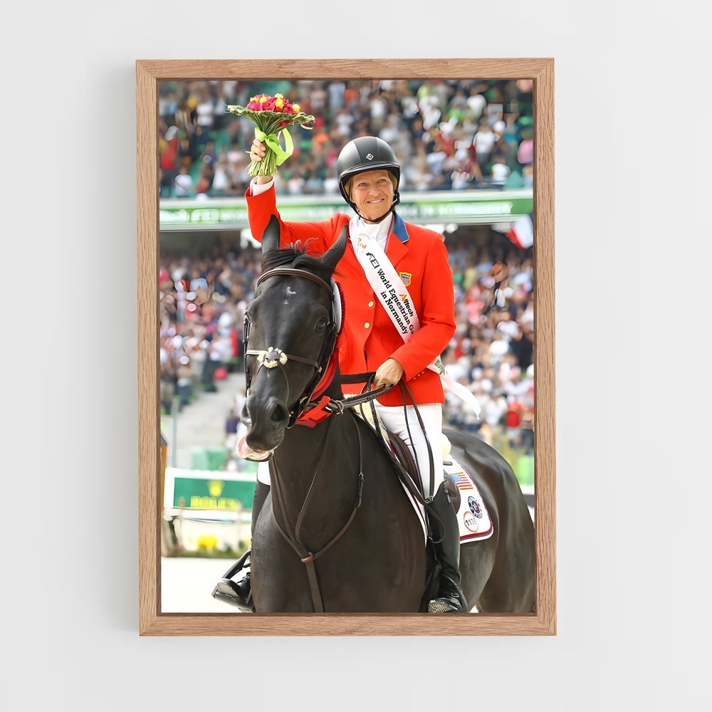 Poster Équitation Championne (vue 4)