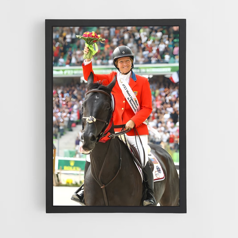 Poster Équitation Championne (vue 2)