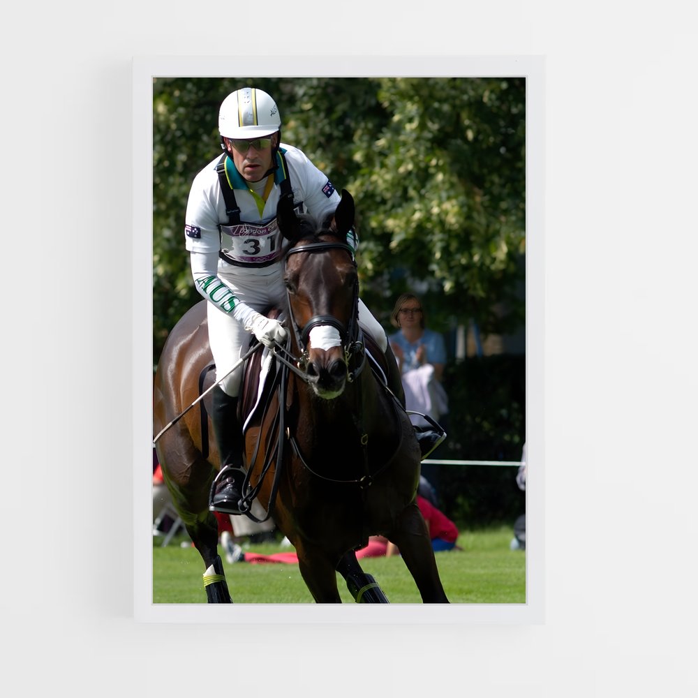 Poster Équitation Polo (vue 3)