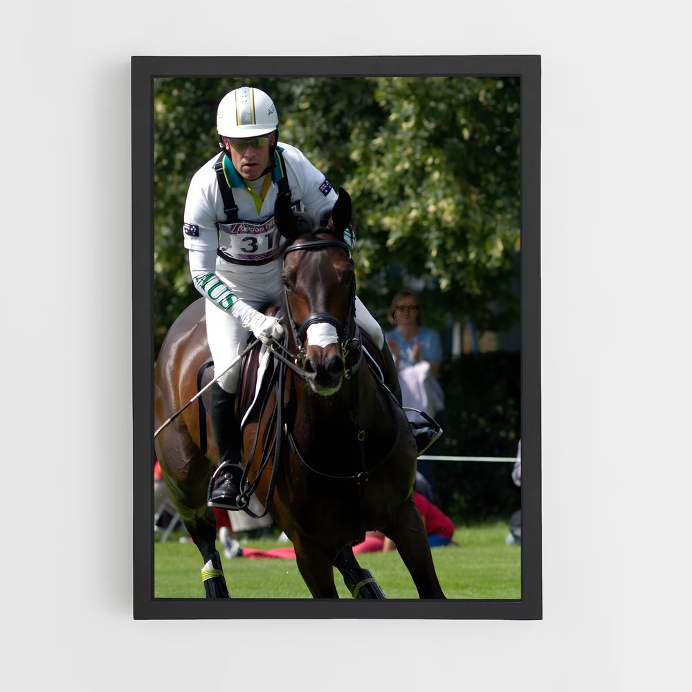 Poster Équitation Polo (vue 2)