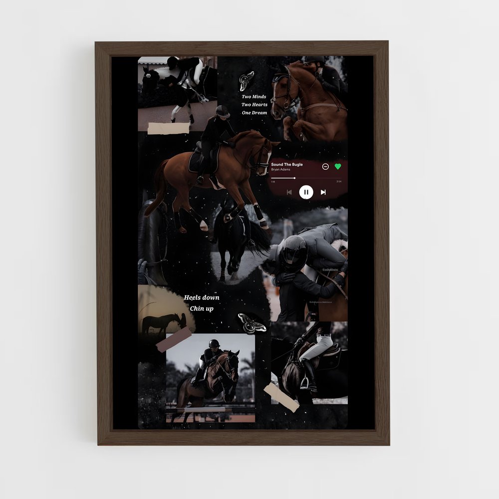 Poster Mood Équitation (vue 5)