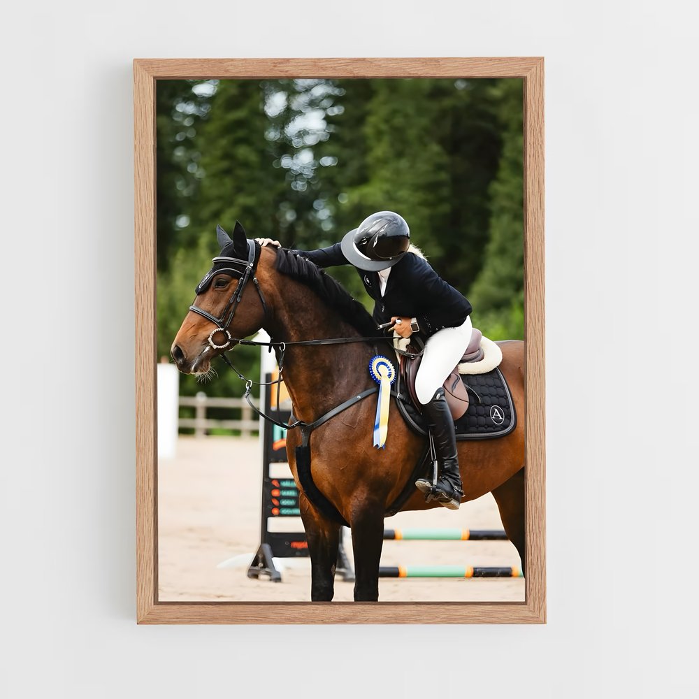 Poster Équitation Aesthetic (vue 4)