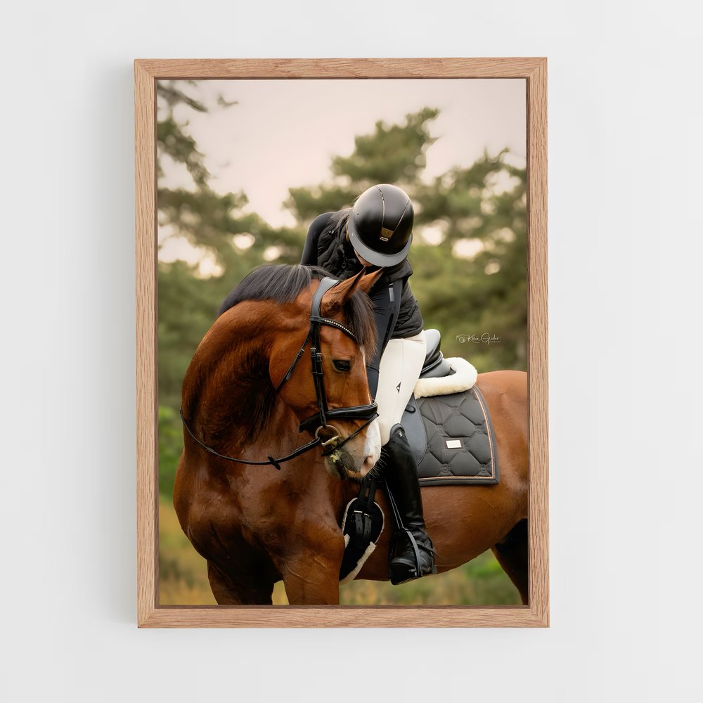 Poster Équitation Jument (vue 4)