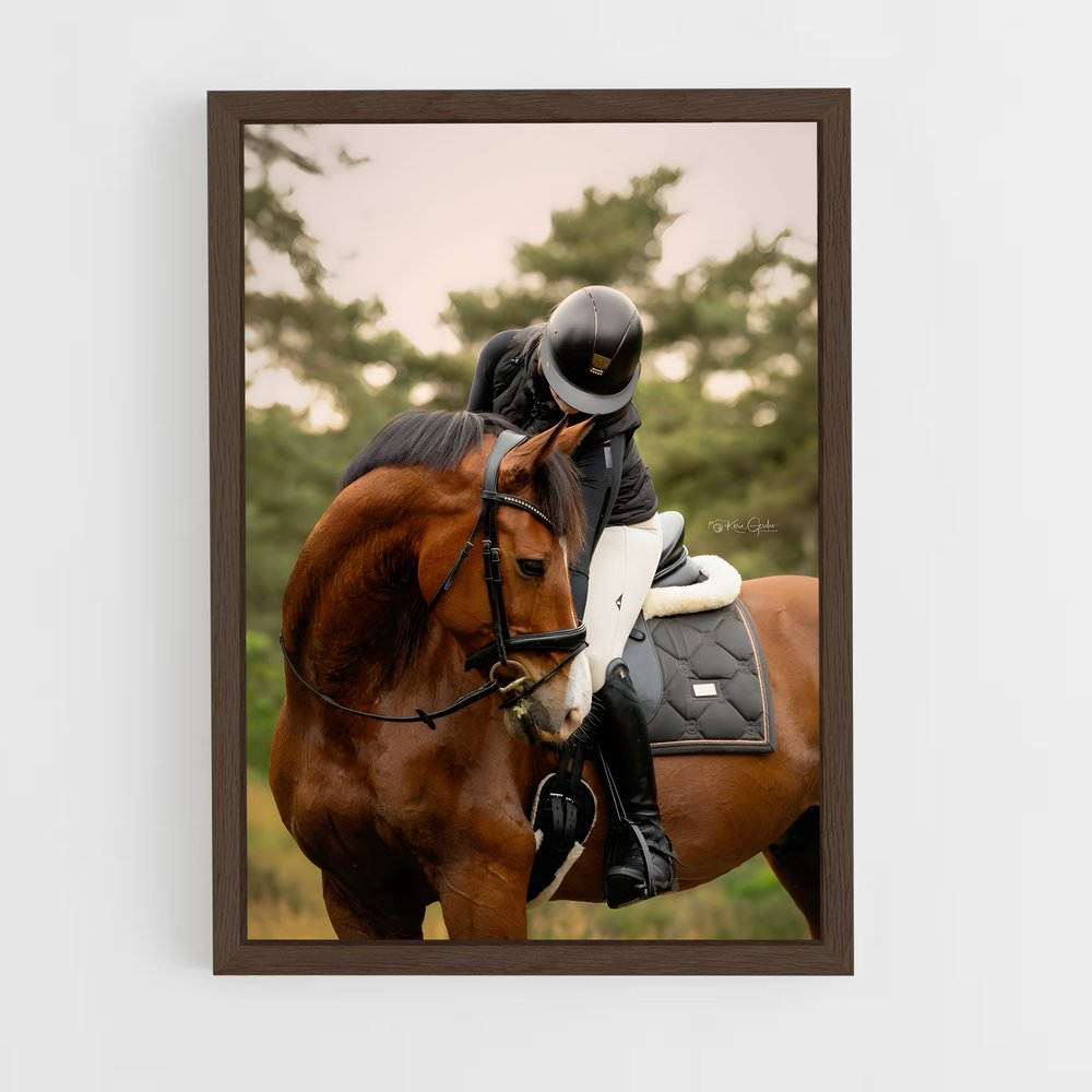 Poster Équitation Jument (vue 5)