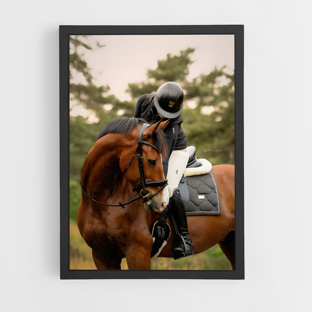 Poster Équitation Jument (vue 2)