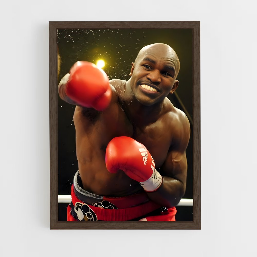 Poster Evender Holyfield Boxe (vue 5)