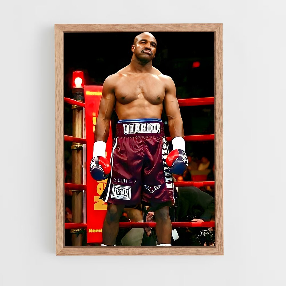 Poster Evender Holyfield Ring – affiche Boxe (vue 4)