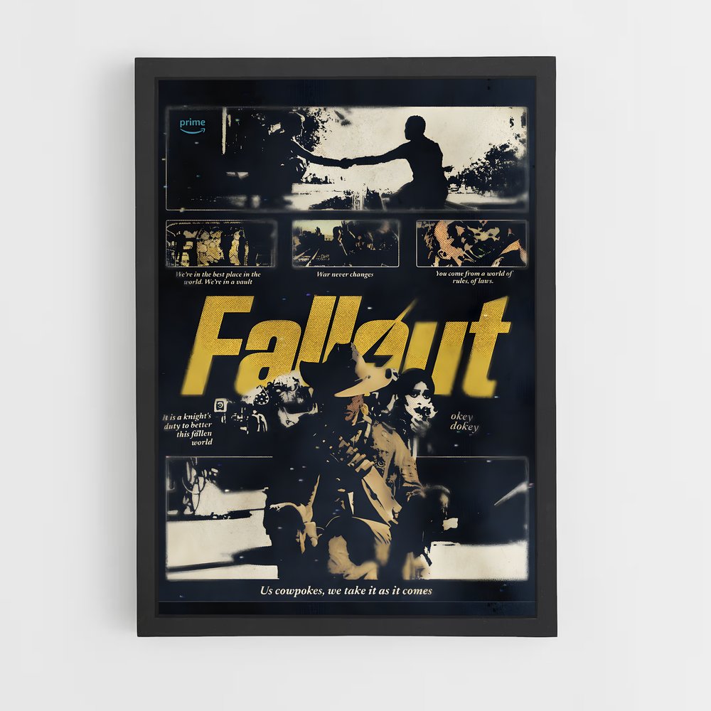 Poster Fallout Retro (vue 2)
