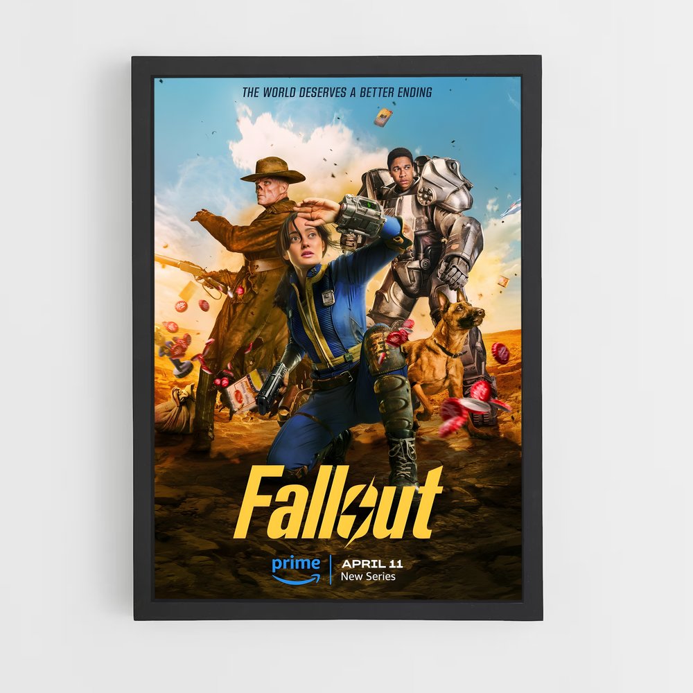 Poster Fallout Série (vue 2)