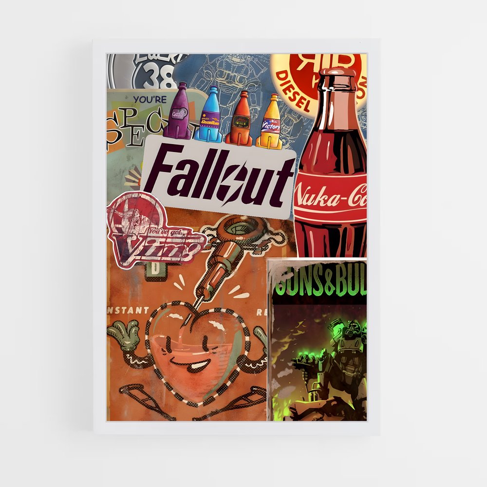 Poster Fallout Vintage (vue 3)