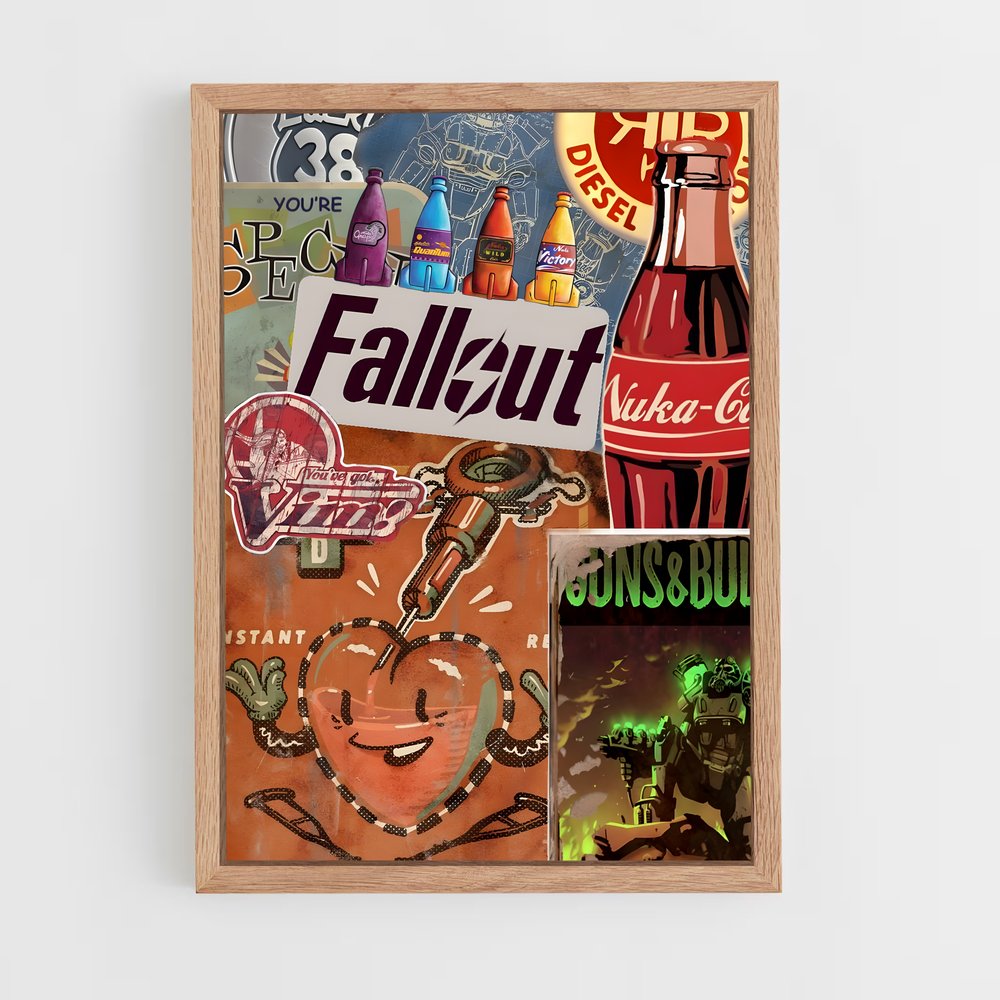 Poster Fallout Vintage (vue 4)