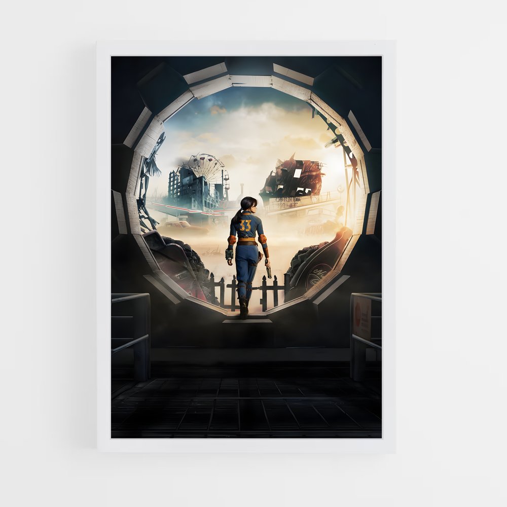 Poster Fallout Femme (vue 3)