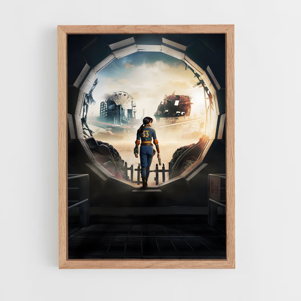 Poster Fallout Femme (vue 4)