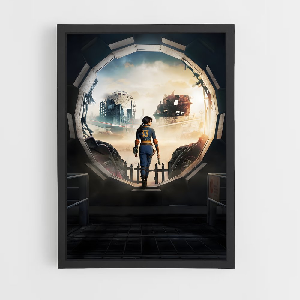 Poster Fallout Femme (vue 2)