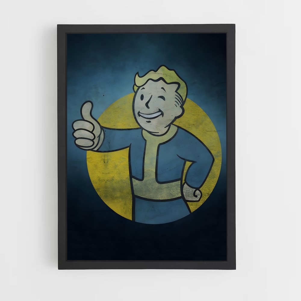 Poster Fallout Logo (vue 2)