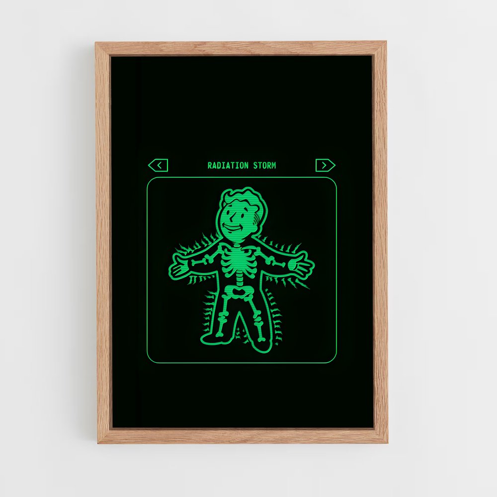 Poster Fallout Radiation (vue 4)