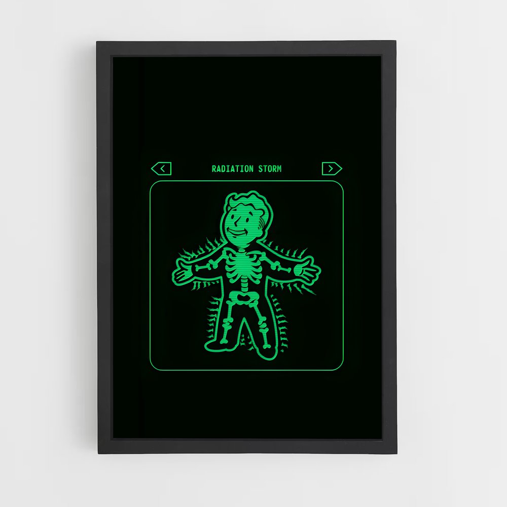 Poster Fallout Radiation (vue 2)