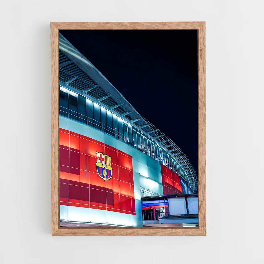 Poster Stade Barcelone – affiche Football (vue 4)