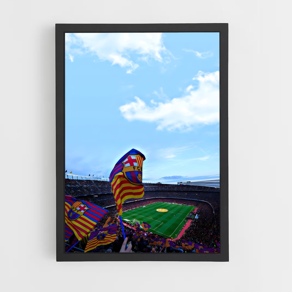 Poster Barca – affiche Football (vue 2)