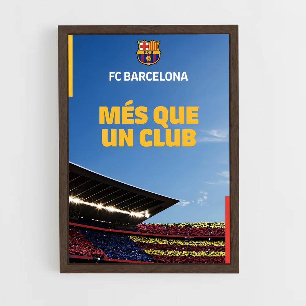 Poster Més que un club – affiche Football (vue 5)