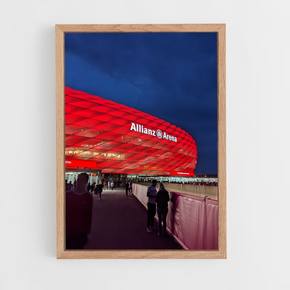 Poster Allianz Arena – affiche Football (vue 4)