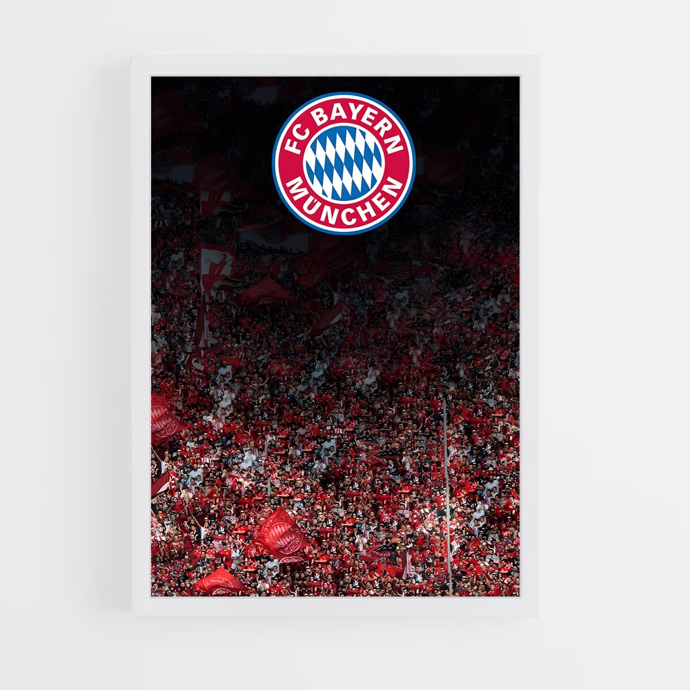 Poster Bayern Munich Stade – affiche Football (vue 3)