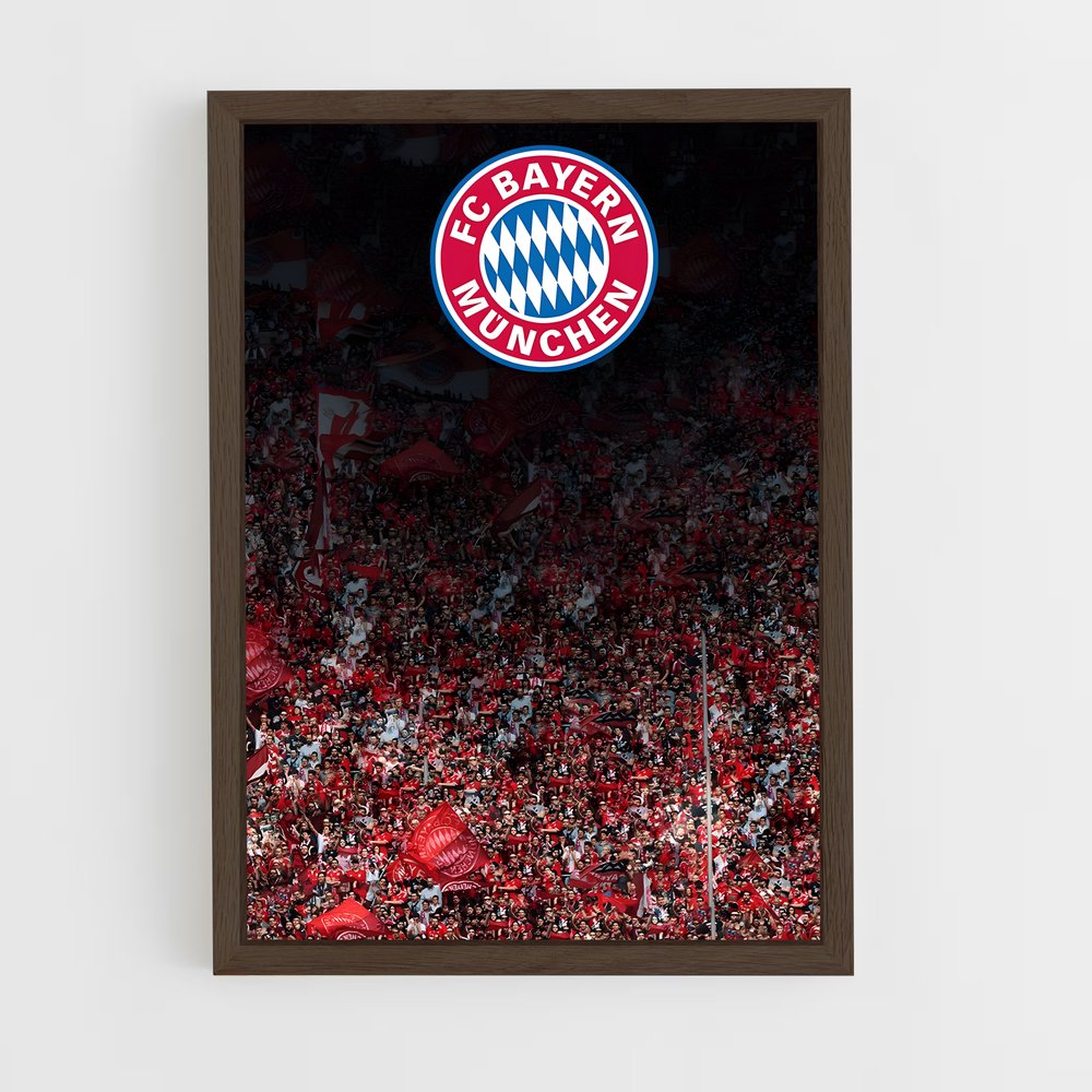 Poster Bayern Munich Stade – affiche Football (vue 5)