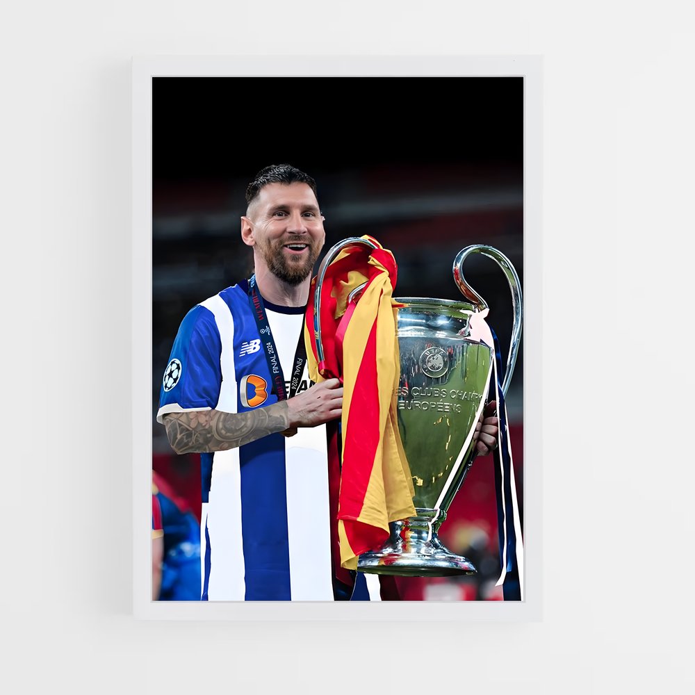 Poster FC Porto Messi – affiche Football (vue 3)