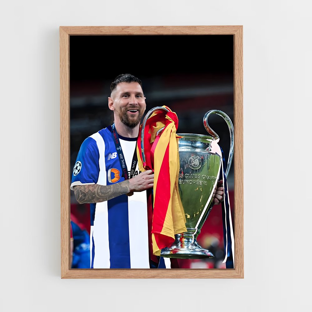 Poster FC Porto Messi – affiche Football (vue 4)